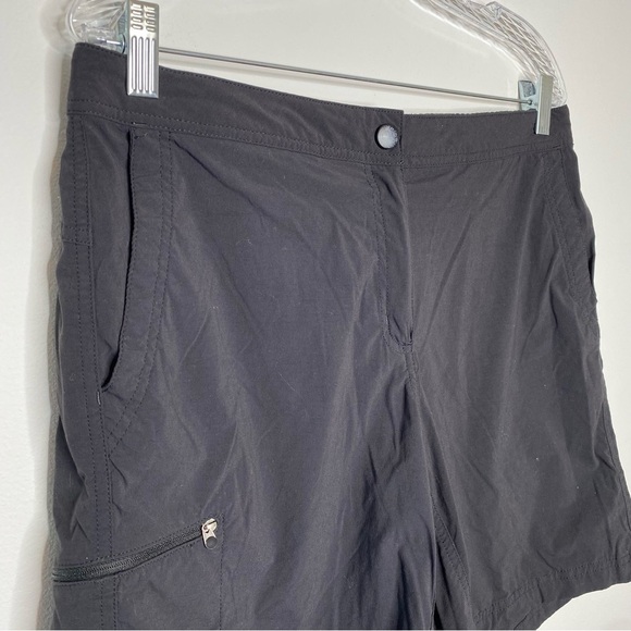L.L. Bean Black Nylon Bermuda Shorts - Picture 1 of 16